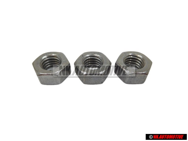 3x VW Original Ecrou 6 Pans - N 01100840