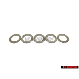 5x VW Original Bague-Joint - N 0138085