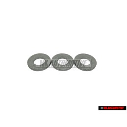 3x VW Original Rondelle Plate - N 0115477