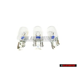 3x VW Original Ampoulea Incandescence - N 0177532
