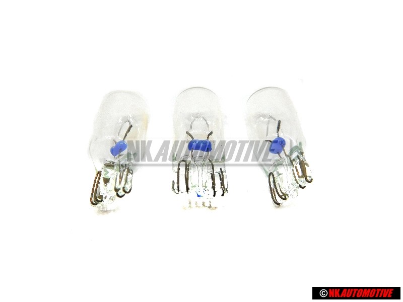3x VW Original Ampoulea Incandescence - N 0177532