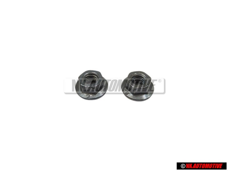 2x VW Original Ecrou Hexagonal Embase - N 10017304