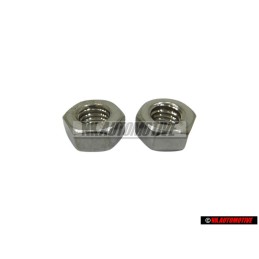 2x VW Original Ecrou 6 Pans - N 01100627