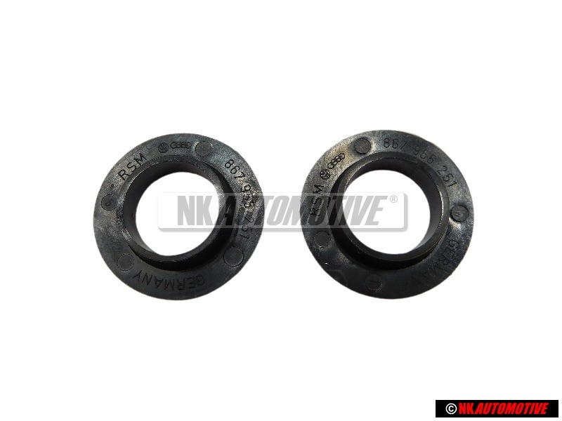 2x VW Original Bague D'Ecartement - 867955251