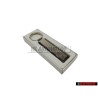 VW Original Porte-Code Argent/Noir - 000087010G YPN