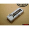 VW Original Porte-Code Argent/Noir - 000087010N YPN