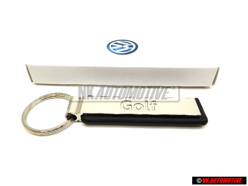 VW Original Porte-Code Argent/Noir - 000087010R YPN