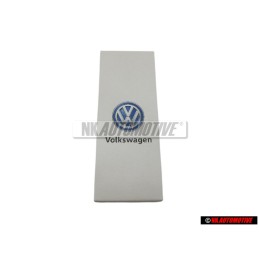 VW Original Porte-Code Argent/Noir - 000087010R YPN