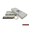VW Original Porte-Code Argent/Noir - 000087010R YPN