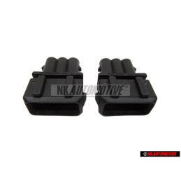 2x VW Original Boitier A Fiche Plate Male - 357972763