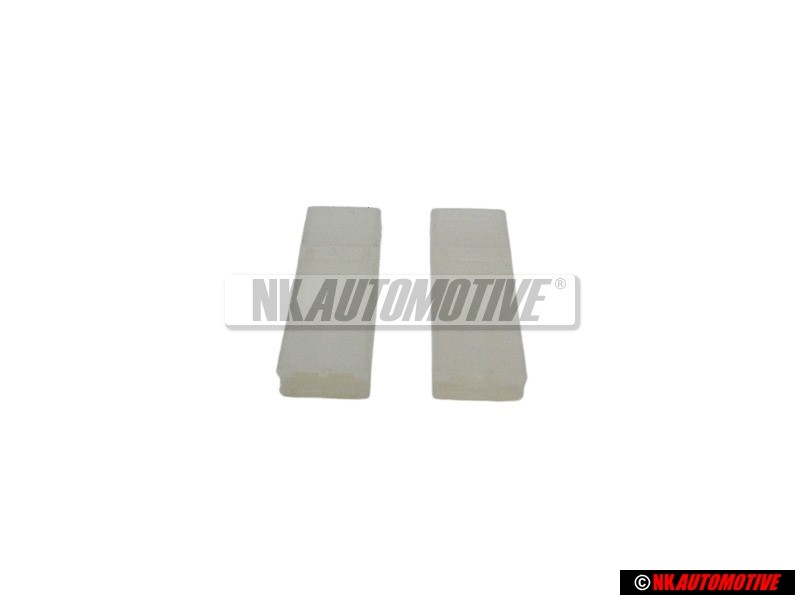 2x VW Original Boitier A Fiche Plate - 111971921B