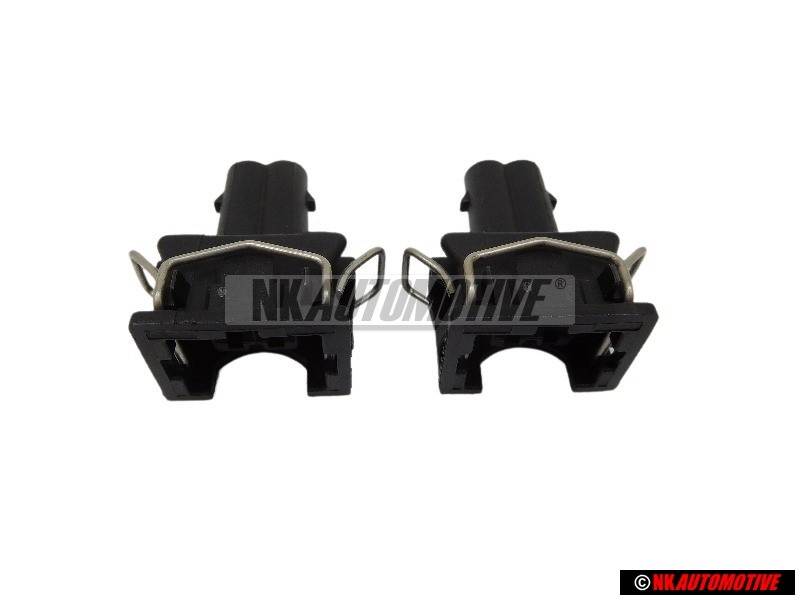 2x VW Original Boitier A Fiche Plate Avec Joint - 037906240