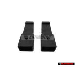 2x VW Original Boitier A Fiche Plate Male - 161971976A