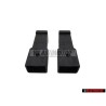 2x VW Original Boitier A Fiche Plate Male - 161971976A