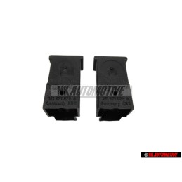 2x VW Original Boitier A Fiche Plate Male - 161971975