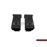 2x VW Original Boitier A Fiche Plate Male - 161971975
