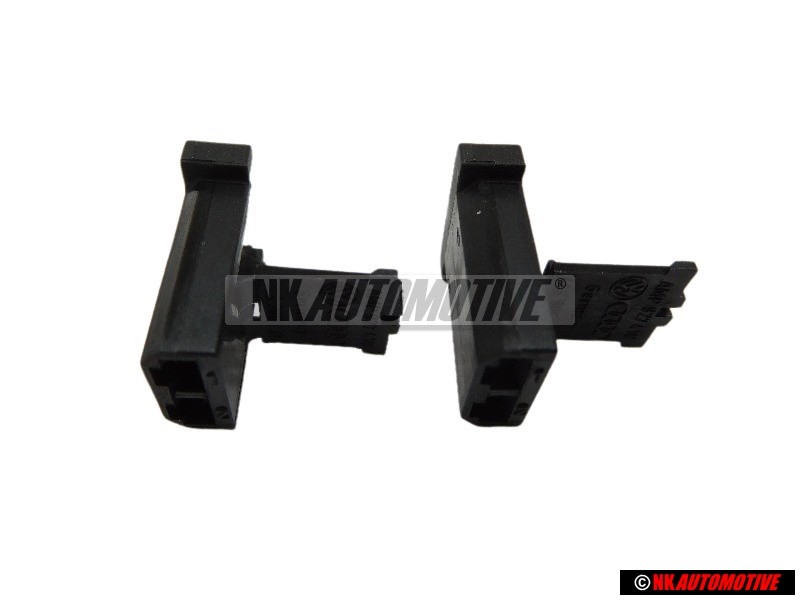 2x VW Original Boitier A Fiche Plate - 443906231