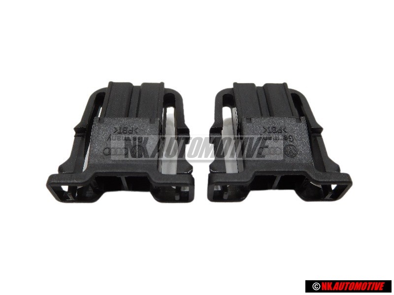 2x VW Original Boitier Contact Plat Avec Verrouillage - 1J0972923