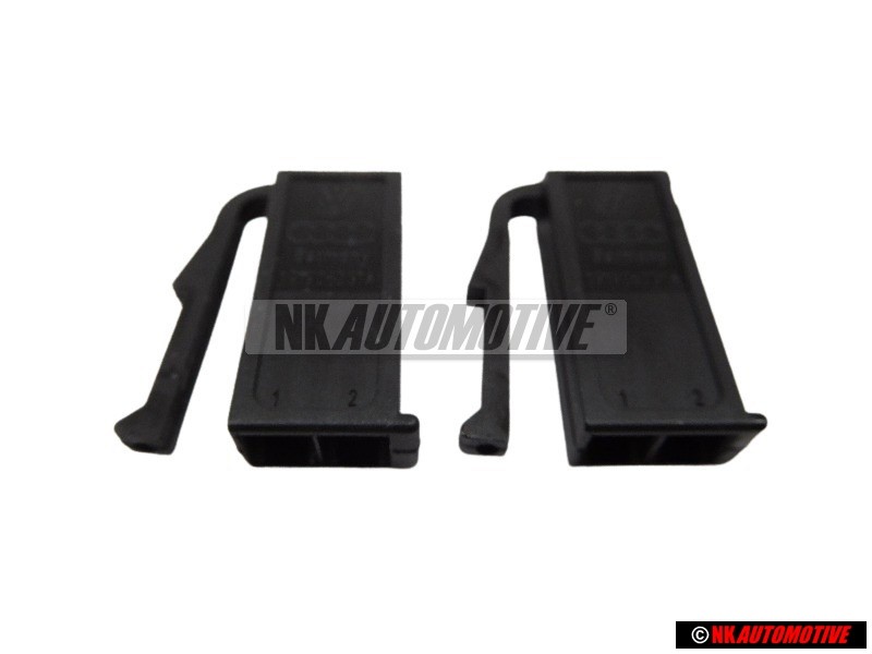 2x VW Original Boitier A Fiche Plate - 191906231A