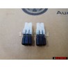 2x VW Original Boitier A Fiche Coniq. 