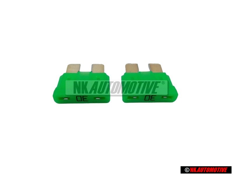 2x VW Original Fusible Plat 19/2X5 - N 01713124