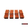 4x VW Original Boitier A Fiche Plate Male - 431971995