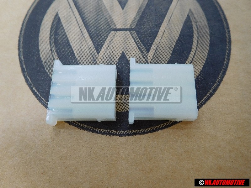 2x VW Original Boitier A Fiche Coniq. 