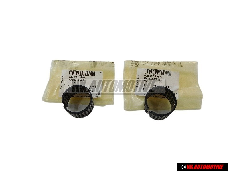 2x VW Original Roulement A Aiguilles - 020311325C