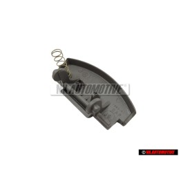 VW Original Bouton-Poussoir Gris Flanelle - 3B0868445 7DE