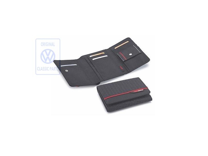 VW Original Porte-Monnaie Noir - 5GB087400 041