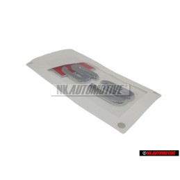 Audi Original S3 Arrière Embleme Monogramme Logo Chrome Rouge - 8P0853735 2ZZ