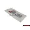Audi Original S3 Arrière Embleme Monogramme Logo Chrome Rouge - 8P0853735 2ZZ