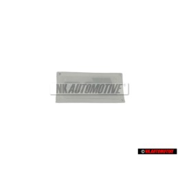 Audi Original S3 Arrière Embleme Monogramme Logo Chrome Rouge - 8P0853735 2ZZ