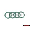 Audi Original Anneaux Couverture Du Moteur Emblem Logo Argent - 022103940C