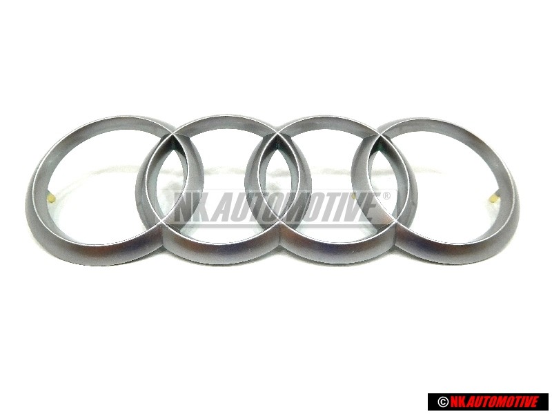 Audi Original Anneaux Couverture Du Moteur Emblem Logo Argent - 4H0103940A