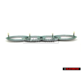 Audi Original Anneaux Couverture Du Moteur Emblem Logo Argent - 4H0103940A