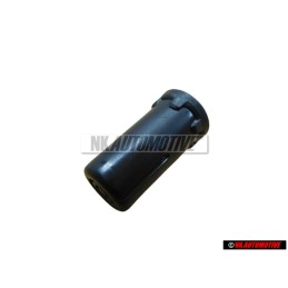 VW Original Bouton-Ression Noir Satine - 113711333B 01C