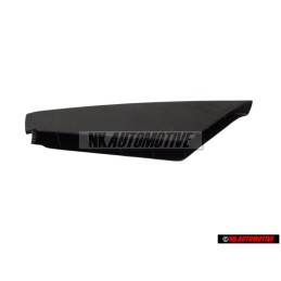 VW Original Habillage Levier Frein A Main Noir Satine - 191711463D 01C