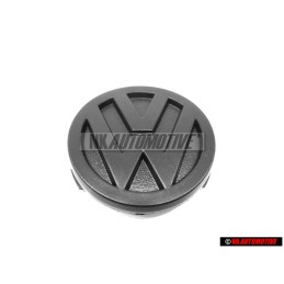 VW Original Capuchon pour volant noir satine - 255419685 01C