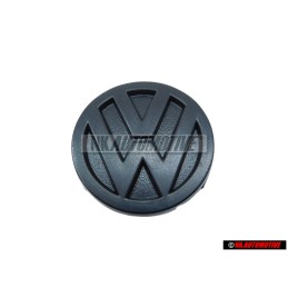 VW Original Capuchon pour volant noir satine - 255419685 01C
