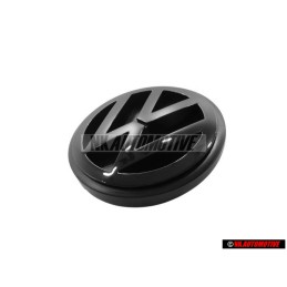 VW Original Arrière Embleme Logo Noir - 701853601A 01C