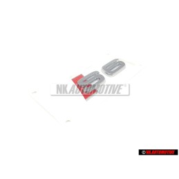 Audi Original S6 Arrière Embleme Monogramme Logo Chrome Rouge - 4B0853735 2ZZ