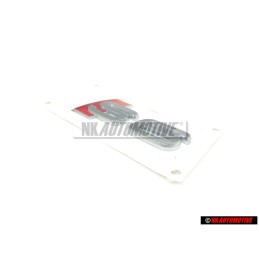 Audi Original S6 Arrière Embleme Monogramme Logo Chrome Rouge - 4B0853735 2ZZ