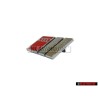 Audi Original S8 Avant Embleme Monogramme Logo Chrome Rouge - 4D0853736A 2ZZ