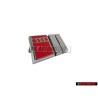 Audi Original S8 Avant Embleme Monogramme Logo Chrome Rouge - 4D0853736A 2ZZ