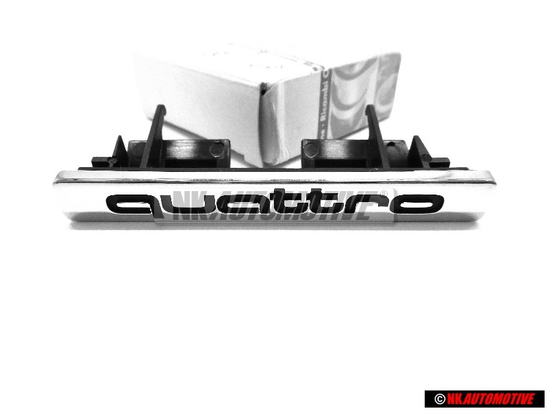 Audi Original QUATTRO Avant Embleme Monogramme Logo Chrome - 4D0853736E 2ZZ