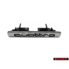 Audi Original QUATTRO Avant Embleme Monogramme Logo Chrome - 4D0853736E 2ZZ