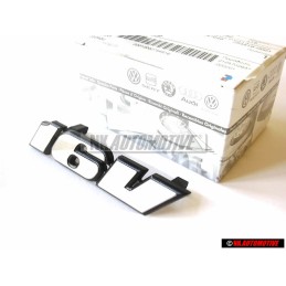 VW Original 16V Avant Embleme Monogramme Logo Argent - 535853679C GX2