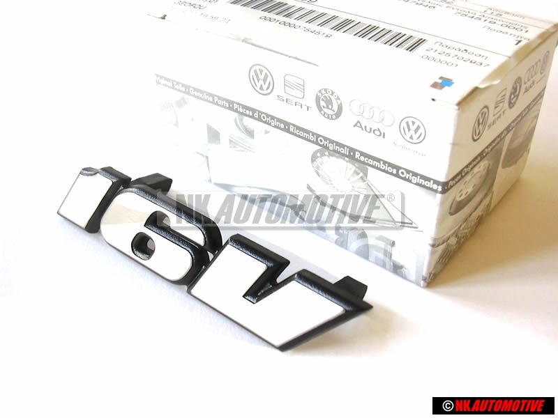 VW Original 16V Avant Embleme Monogramme Logo Argent - 535853679C GX2