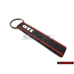 VW Original Porte-Code Noir/Rouge - 1KM087013A 6J1